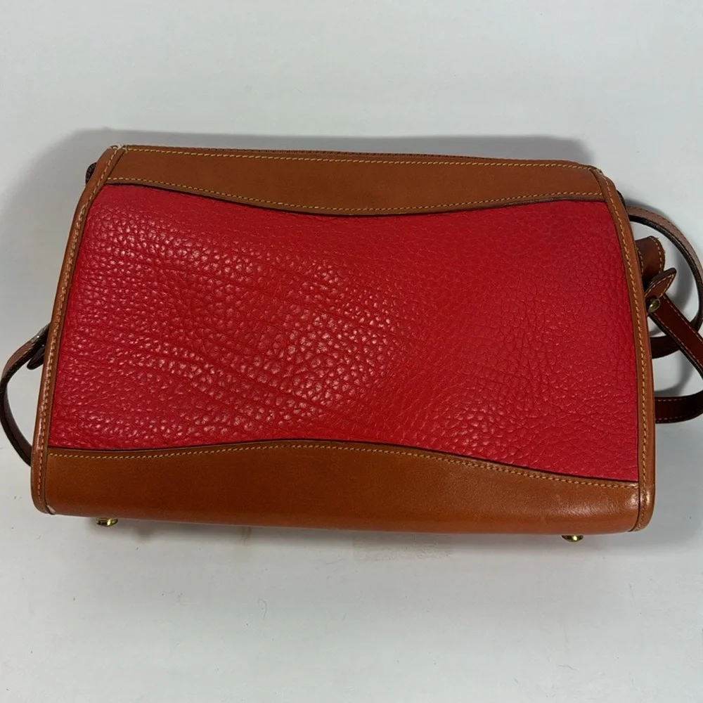 Vintage Dooney and Bourke Pebbled Leather Handbag